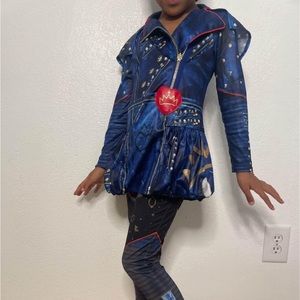 Evie Descendants 2 Halloween Costume - Girls Size Small, 4-6x